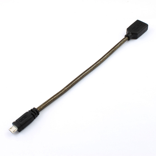Kabel OTG USB 2.0 żeński na microUSB męski Unitek