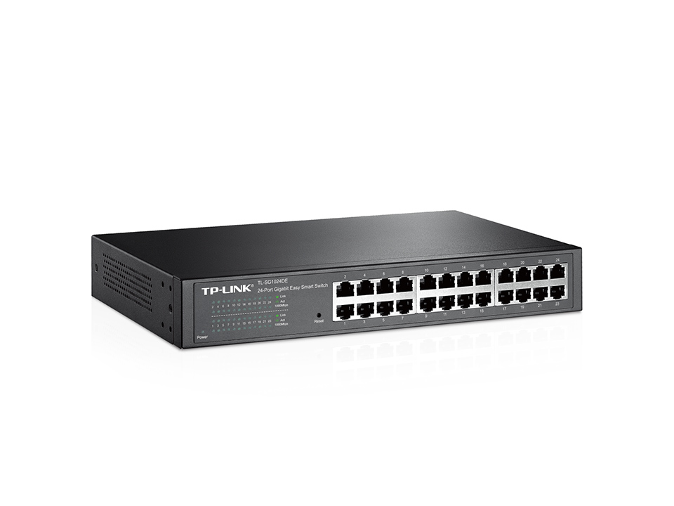Switch TP-Link TL-SG1024DE 24x10/100/1000 MB/s Easy Smart Rack - obrazek 2