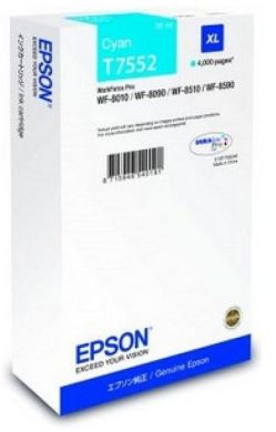 Tusz Epson T7552 Cyan XL 4000 str.