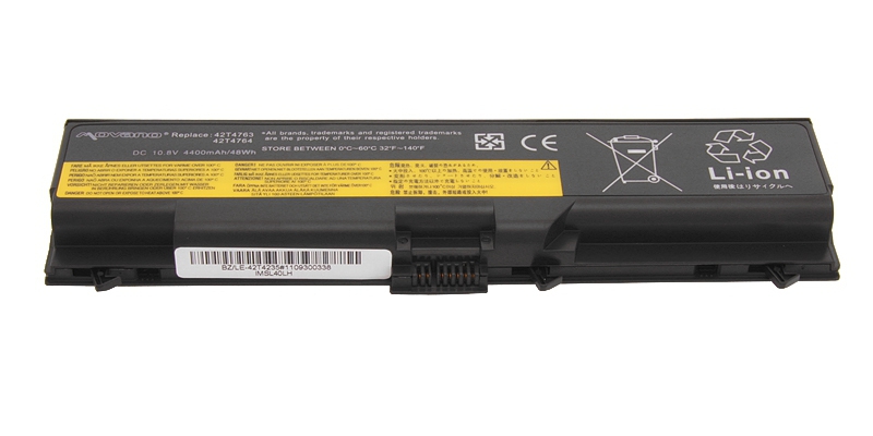 Bateria do laptopa Lenovo ThinkPad E40, E50, SL410, SL510 6600mah - obrazek 4