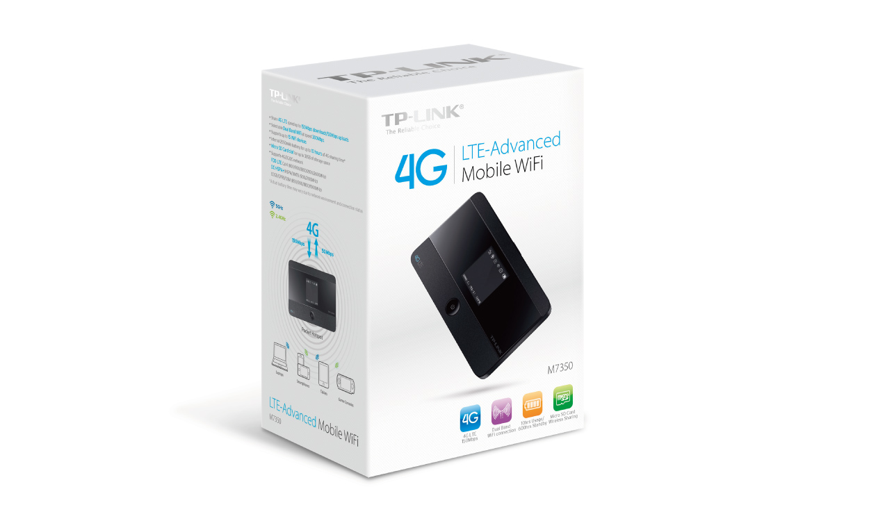 Router Mobile Wireless Wi-Fi TP-Link M7350 + Modem 4G LTE - obrazek 2