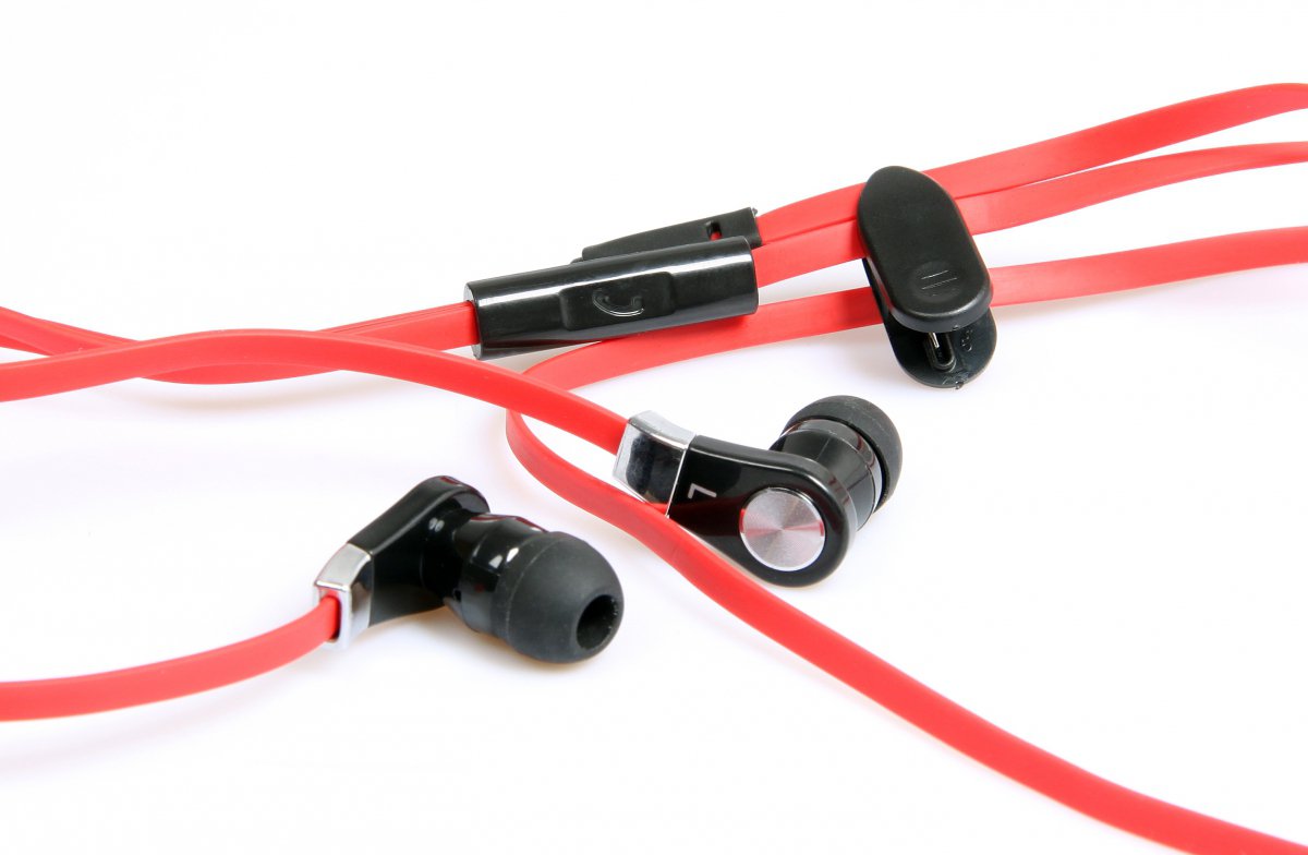Słuchawki Media-Tech MAGICSOUND DS-2 Czarno-Czerwone