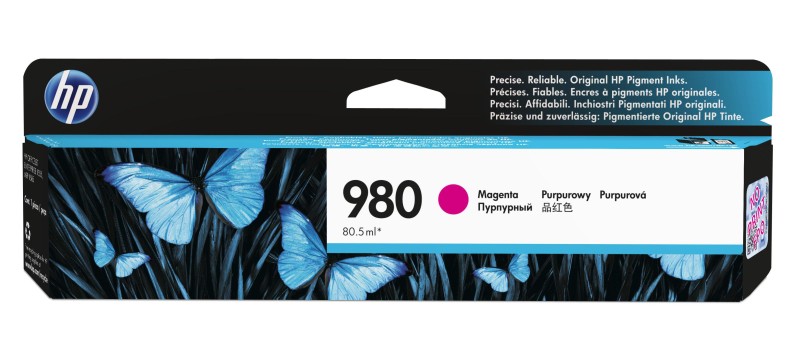 Tusz HP 980  D8J08A  Magenta  6600 str.