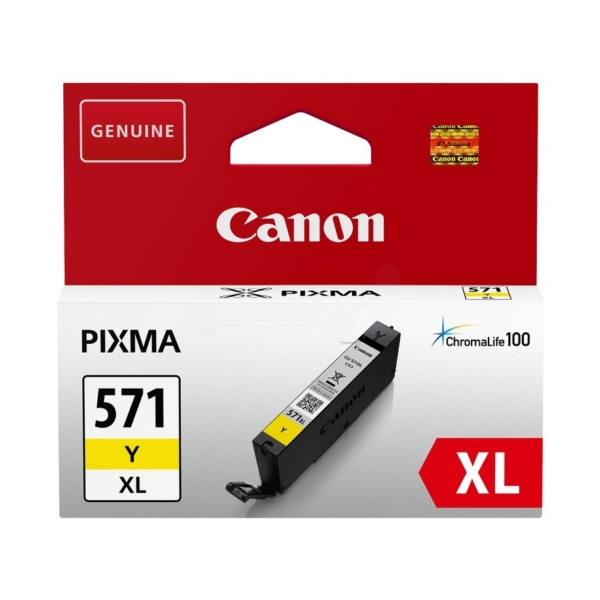 Tusz Canon CLI-571XL Yellow 715 str.