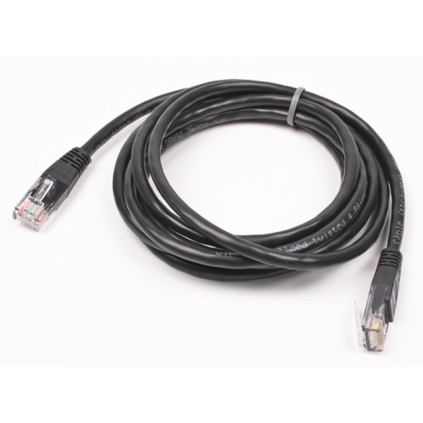 Kabel RJ45/RJ45 2 m Patchcord Kategoria 5e Czarmy