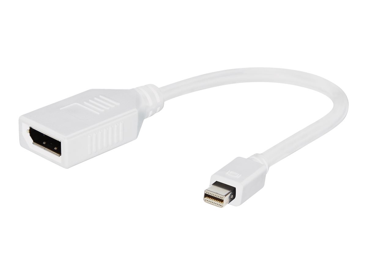 Adapter mini DisplayPort męski na DisplayPort żeński Gembird Biały