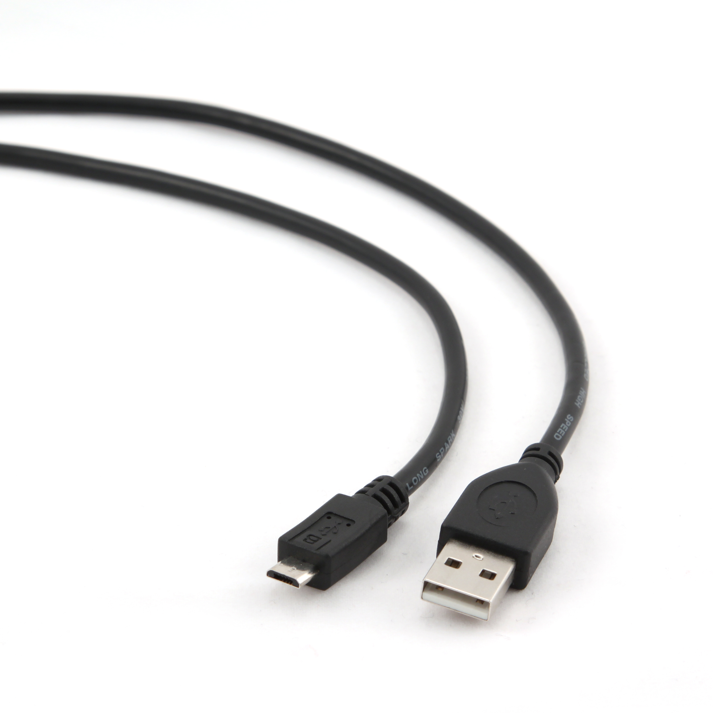 Kabel USB 2.0 męski A na microUSB męski  0.1 m  Gembird