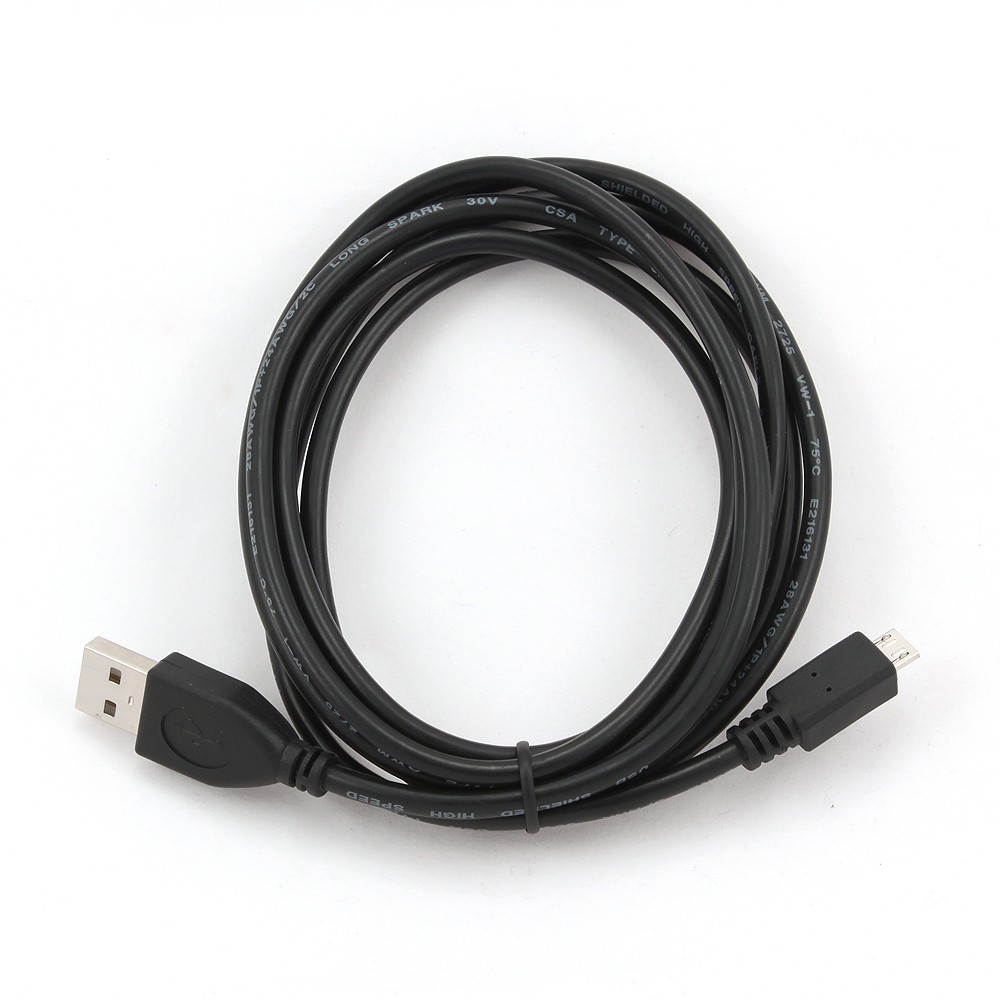 Kabel USB 2.0 męski A na microUSB męski  3.0 m  Gembird