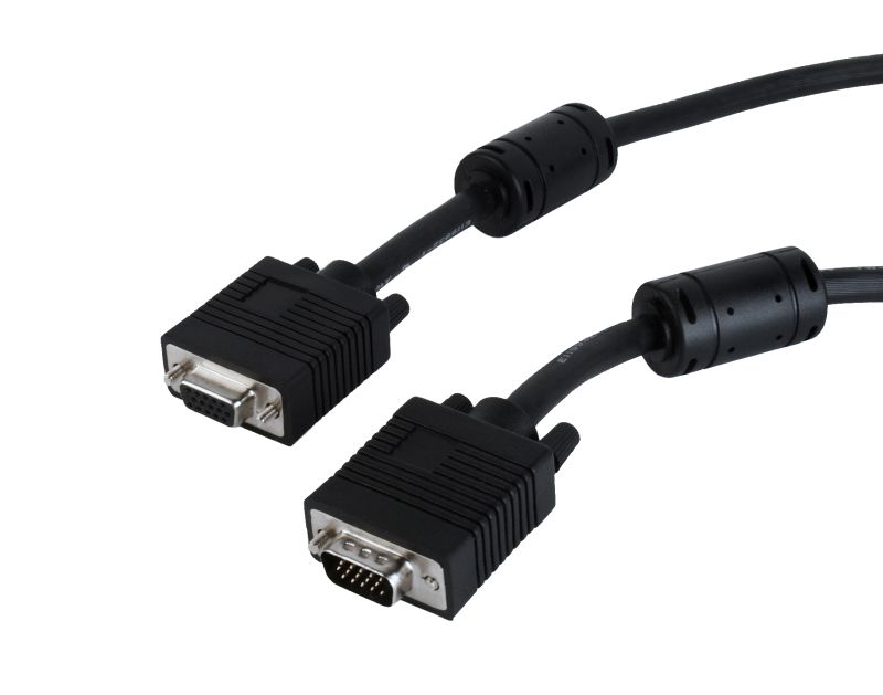 Kabel przedłużacz SVGA HD15 męski na HD15 żeński, ekranowany  10.0 m  Gembird