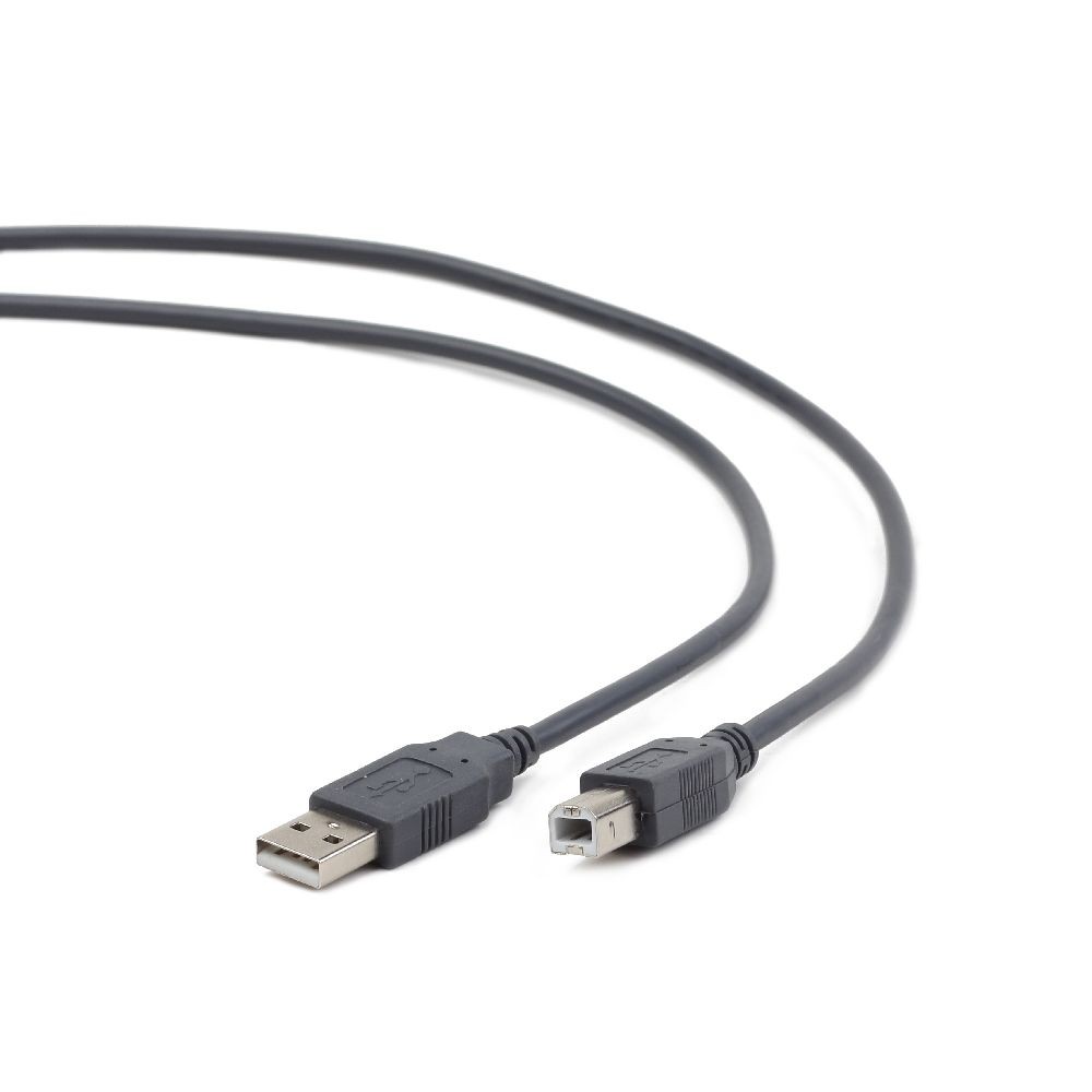 Kabel USB 2.0 A/B 1.8 m Gembird Szary