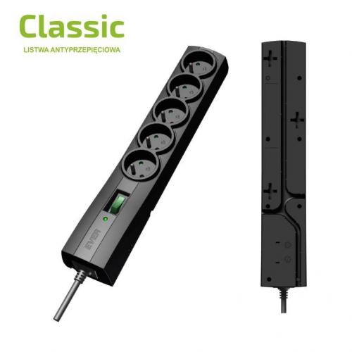 Listwa zasilająca Ever Home/Office SurgeArrest Classic  5 gniazd  3.0m