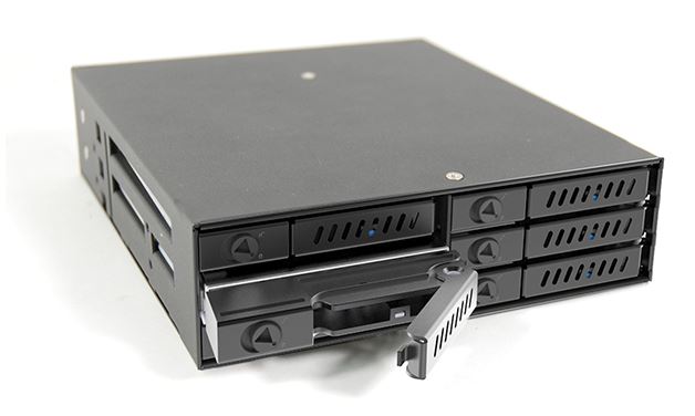 Kieszeń 5.25" -> 6xHDD/SSD 2.5" Chieftec CMR-625 - obrazek 3