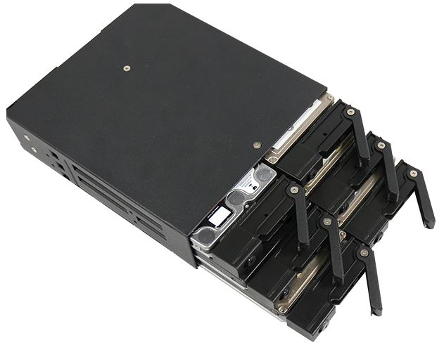 Kieszeń 5.25" -> 6xHDD/SSD 2.5" Chieftec CMR-625 - obrazek 5