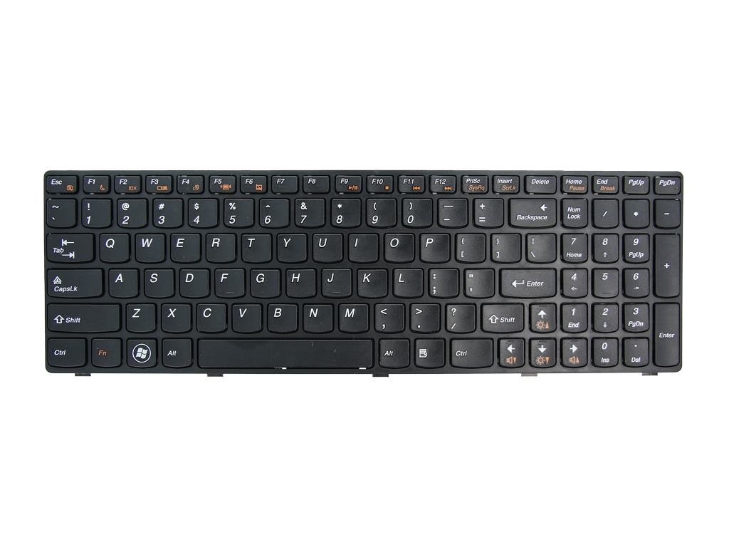 Klawiatura do laptopa Lenovo V570, Z570 - obrazek 4