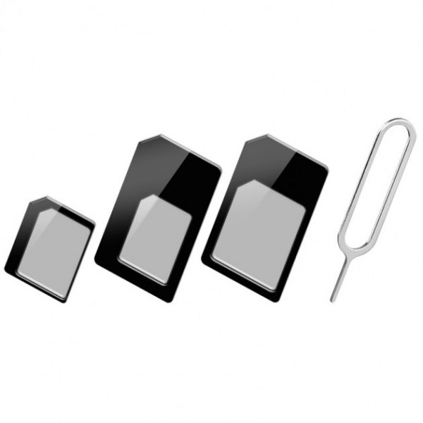 Adapter karty SIM, nano-SIM, Micro-SIM Techly