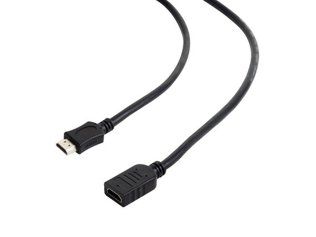 Kabel przedłużacz HDMI męski na HDMI żeński v2.0 0.5m Gembird