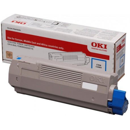 Toner OKI 46490607 Cyan 6000 str.
