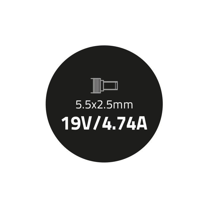 Zasilacz sieciowy do laptopa Acer 19V 90W 5,5x1,7mm - obrazek 2