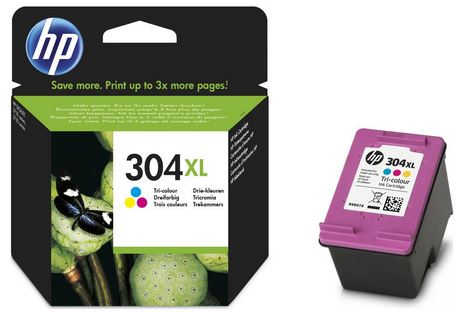 Tusz HP 304XL N9K07AE Color 300 str.