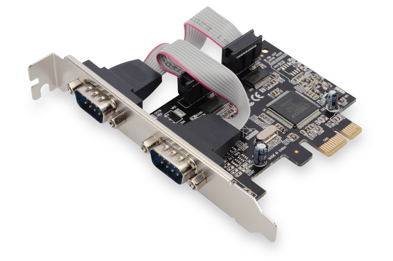 Kontroler PCI Express I/O 2 x RS-232 Digitus - obrazek 2