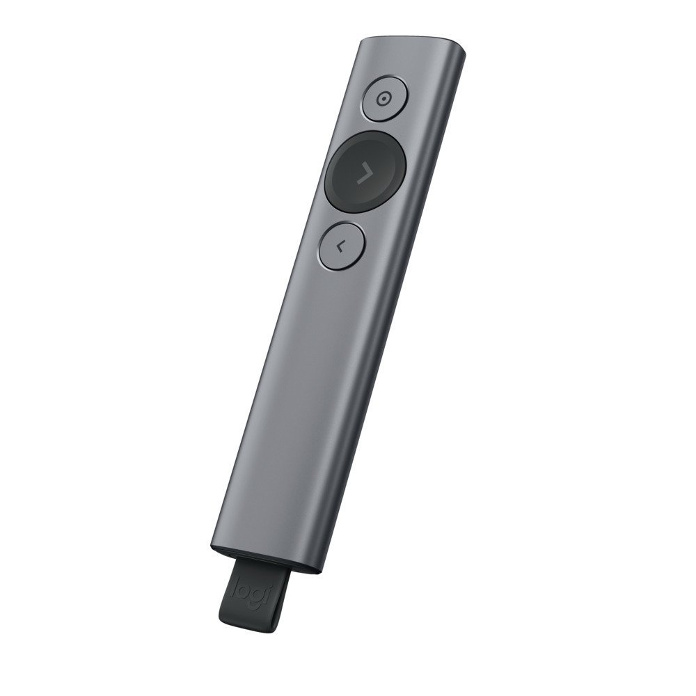 Logitech Spotlight Presentation Remote Ciemnoszary