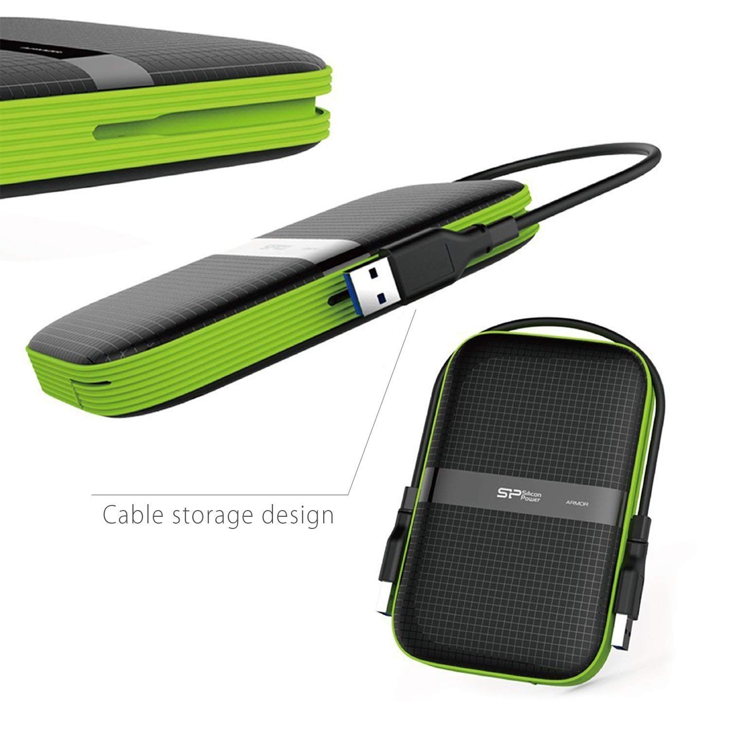 HDD USB 3.0 1TB Silicon Power Armor A60 IPX4 - obrazek 5