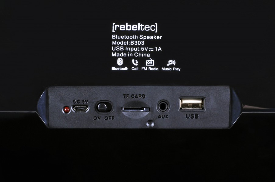 Głośnik Bluetooth Rebeltec Bluetooth SoundBox 400 FM - obrazek 3