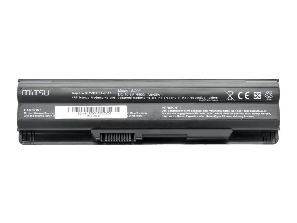 Bateria do laptopa MSI CR650, A6500 - obrazek 4