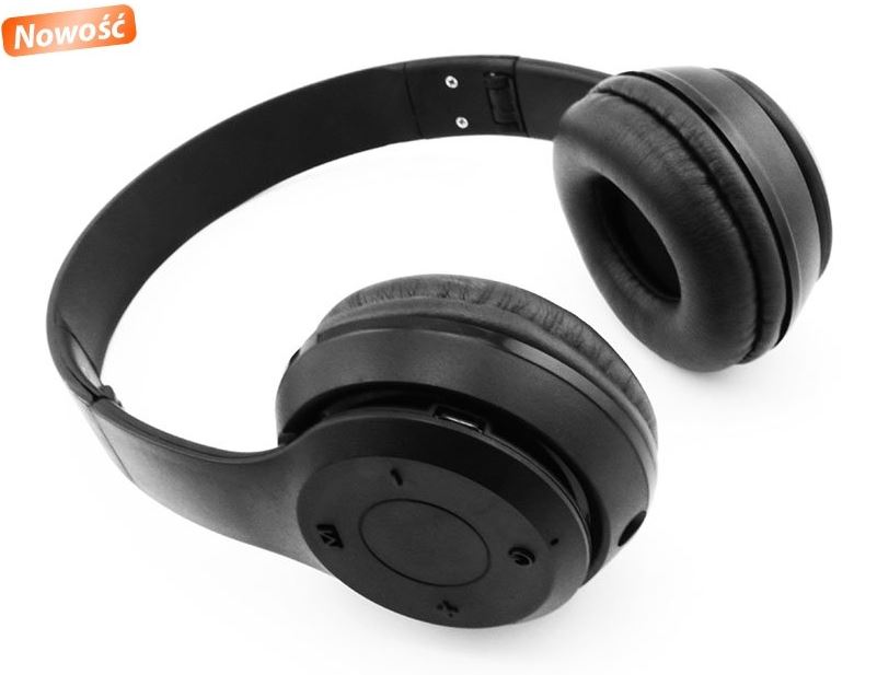Słuchawki bezprzewodowe Media-Tech Epsilion Bluetooth - Radio FM, MP3, microSD - obrazek 2
