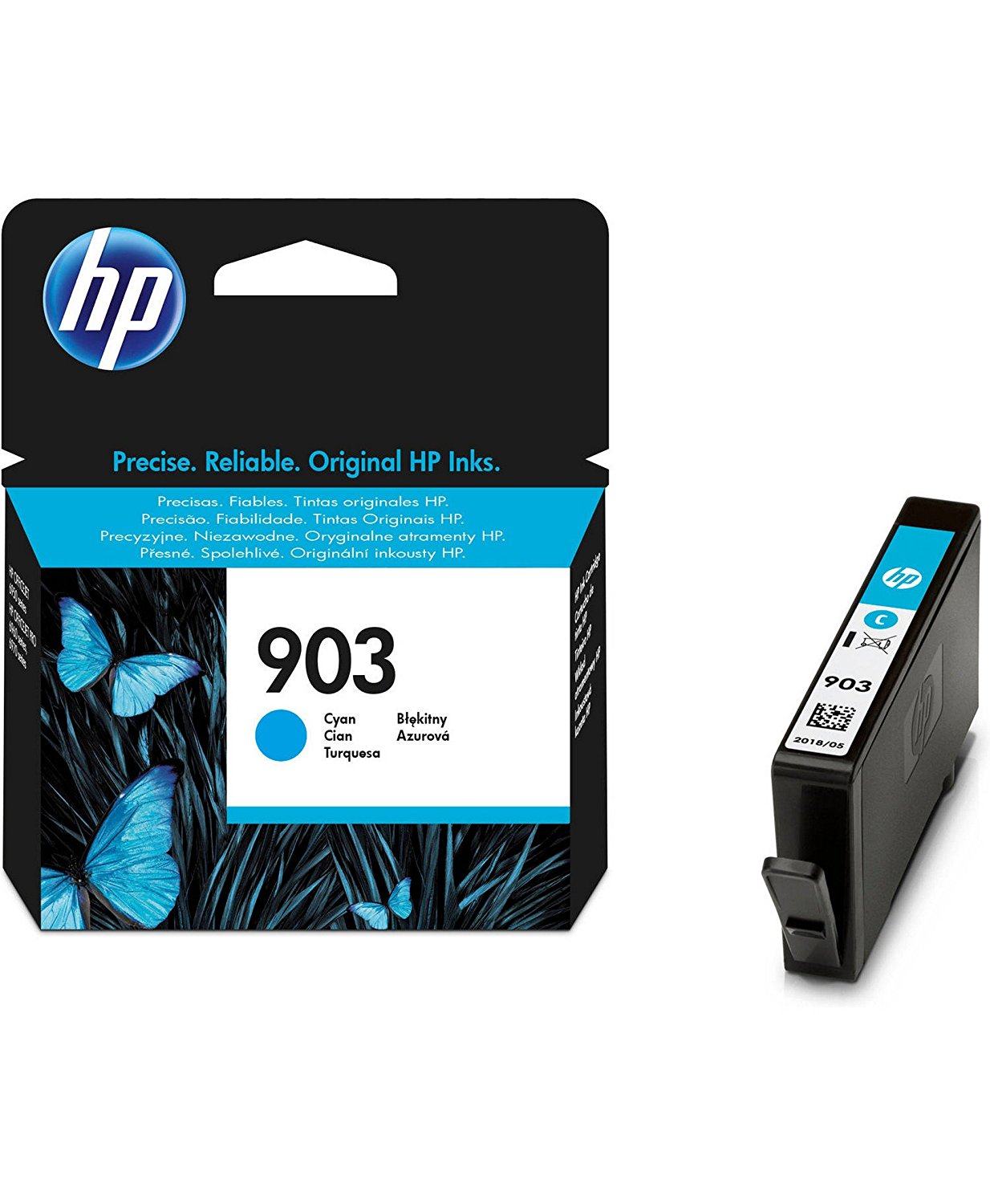 Tusz HP 903 T6L87AE Cyan 315 str.
