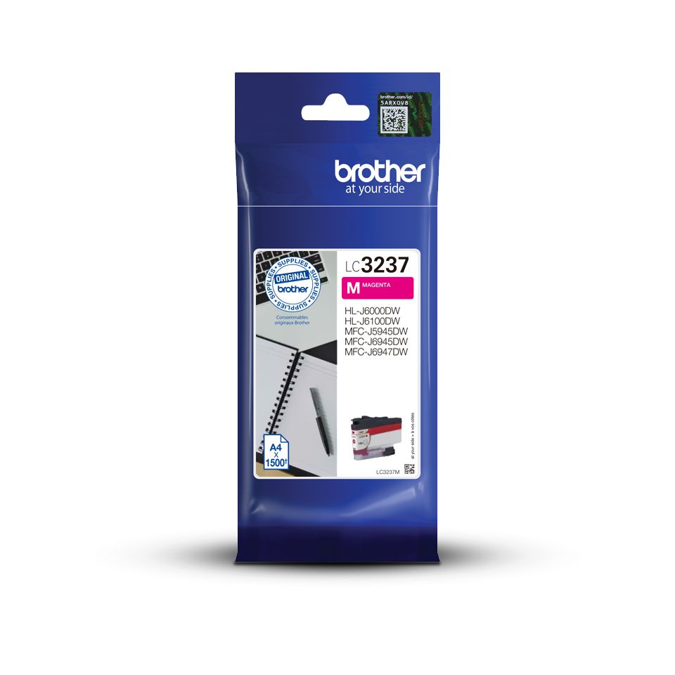 Tusz Brother LC3237M Magenta 1500 str. - obrazek 3