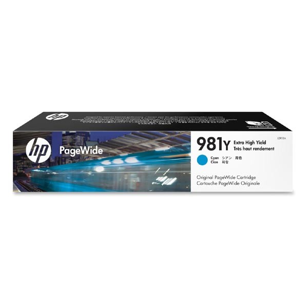 Tusz HP 981Y L0R13A Cyan 16000 str.