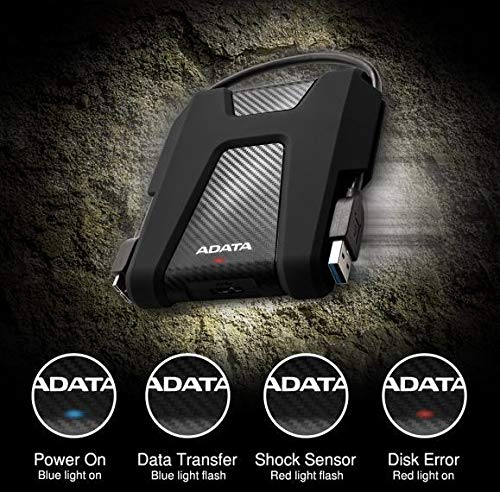 HDD USB 3.1 1TB Adata Durable HD680 Czarny Wstrząsoodporny - obrazek 5