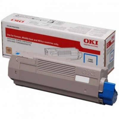 Toner OKI 46443104 Cyan 10000 str.