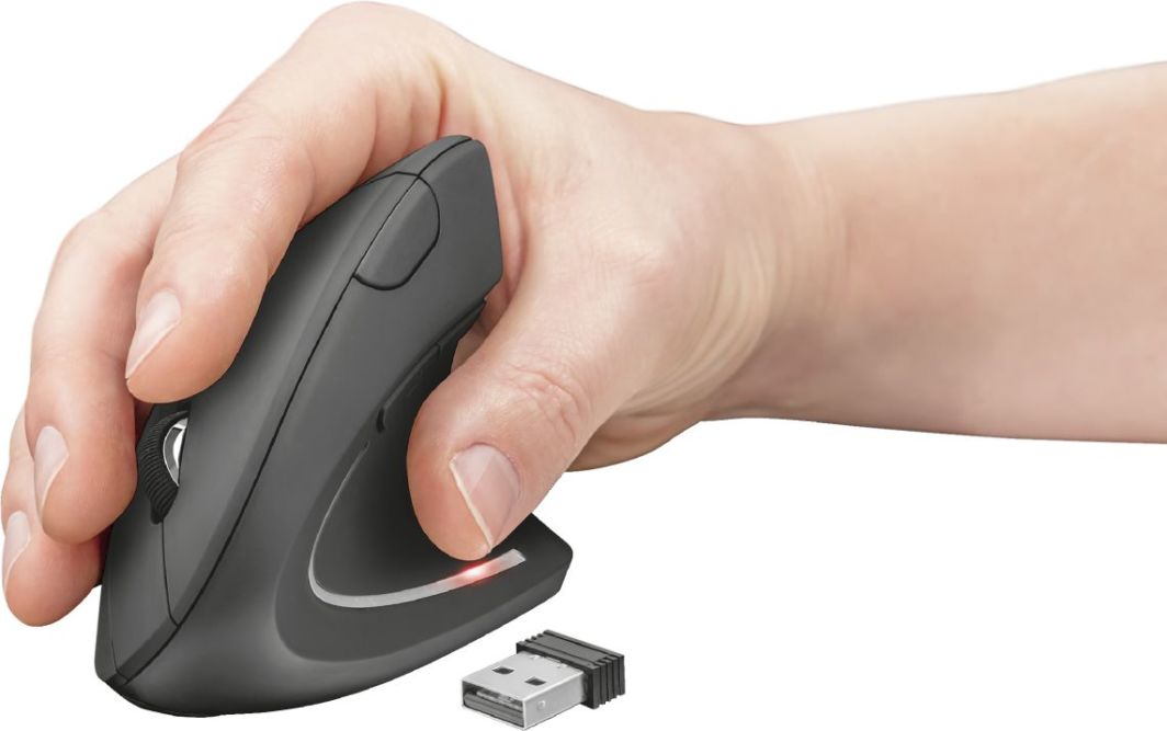 Mysz bezprzewodowa ergonomiczna Trust Verto - obrazek 3