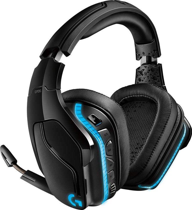 Słuchawki bezprzewodowe Logitech G935 7.1 Gaming Lightsync RGB