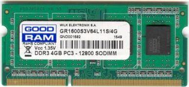 SODIMM PC-1600 DDR3L 4GB CL11 GoodRam