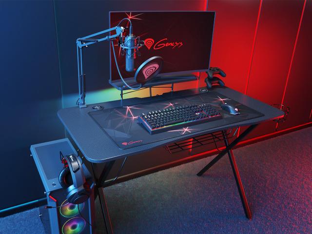 Biurko gamingowe Genesis Holm 300 RGB - obrazek 5