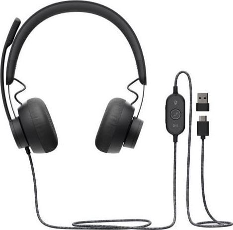 Słuchawki Logitech Zone Wired Headset Teams