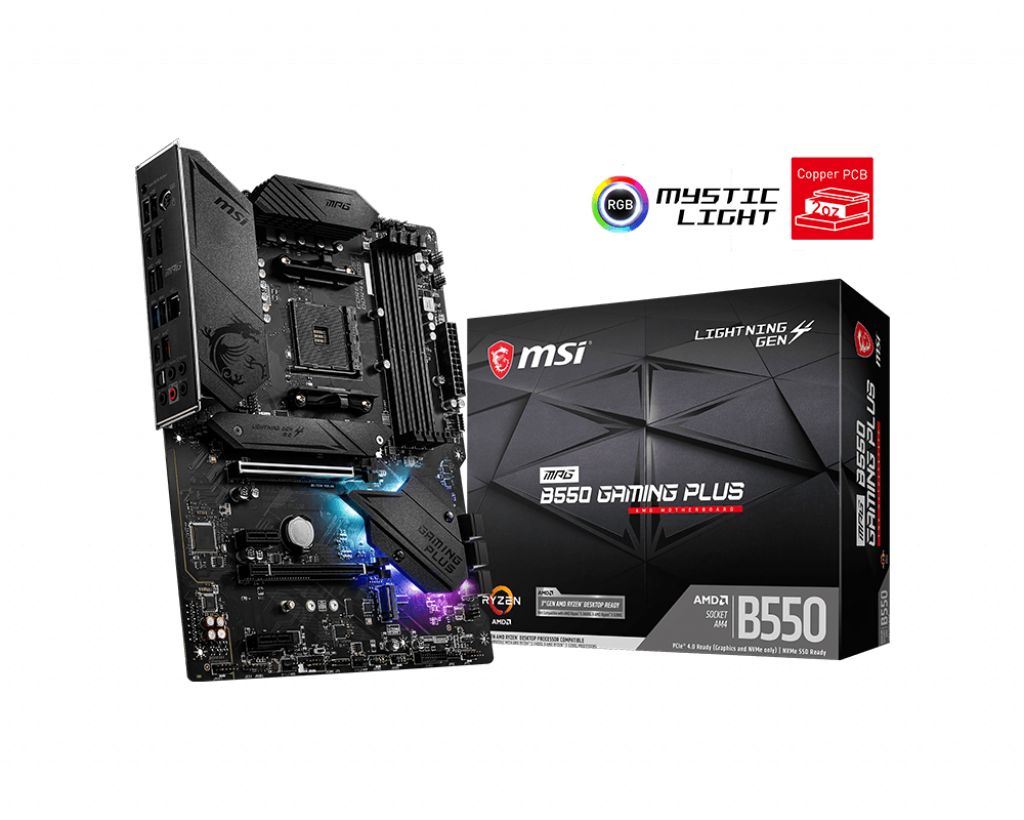 Płyta Socket AM4 MSI MPG B550 GAMING PLUS