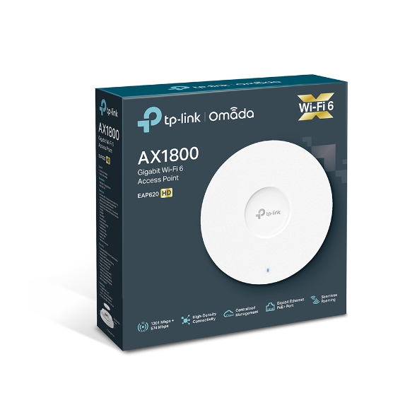 Access Point Wi-Fi 6 AX1800 TP-Link EAP620 HD - obrazek 2