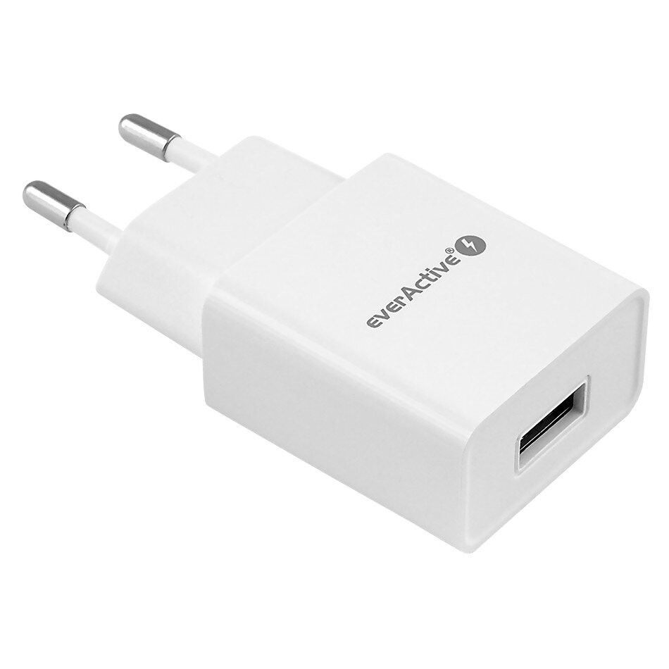 Ładowarka Sieciowa USB 5V 2.4A everActive Biała