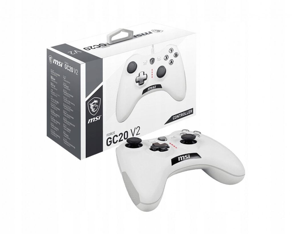 Gamepad MSI Force GC20 V2 Biały - obrazek 5