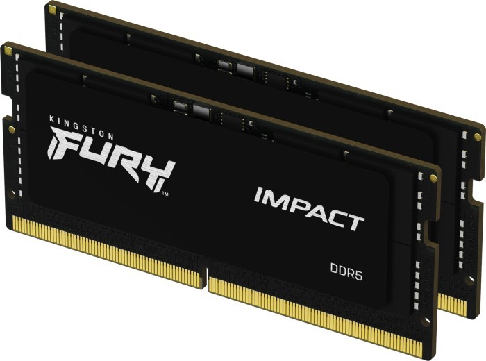 SODIMM PC-6400 DDR5 32GB CL38 KF564S38IBK2-32 Kingston Fury Impact **2 x 16GB**