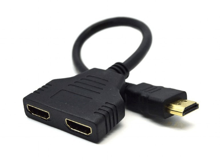 Splitter HDMI 1 Nadajnik -> 2 Odbiorniki Pasywany Gembird