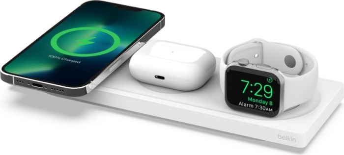 Ładowarka bezprzewodowa indukcyjna Belkin MagSafe 3w1 Biała