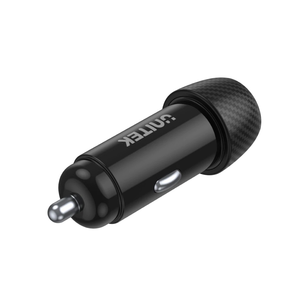 Ładowarka samochodowa USB Type-C + USB 38W PD QC 3.0 Unitek - obrazek 2