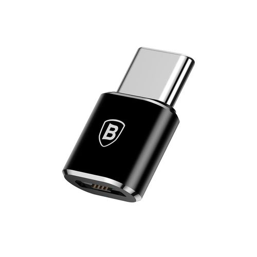 Adapter USB Type-C męski na microUSB żeński Baseus