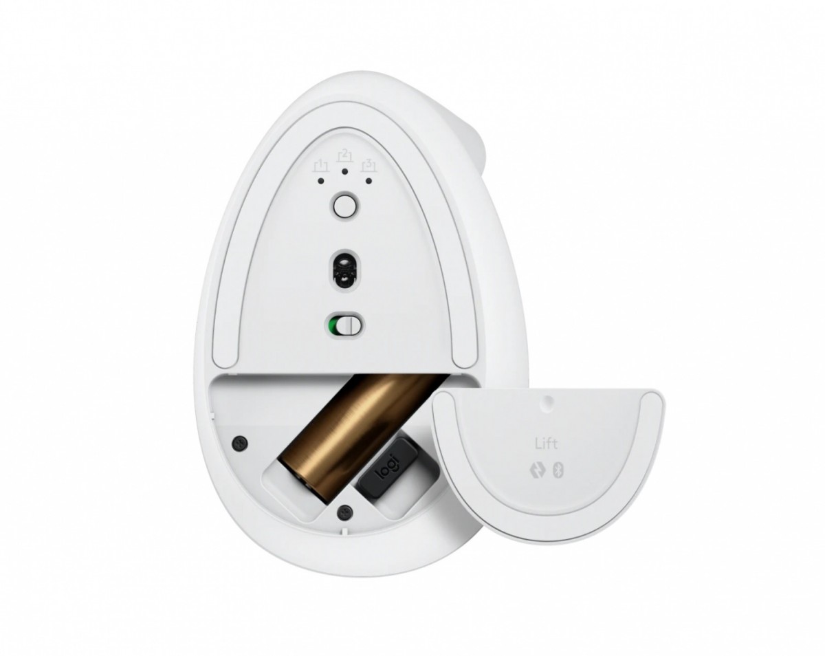Mysz bezprzewodowa Logitech Lift Vertical Biała - obrazek 5