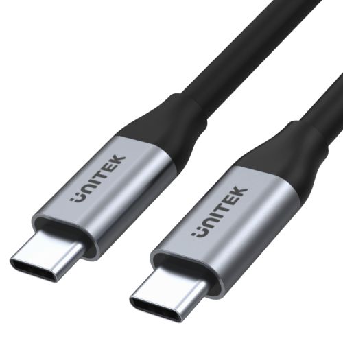 Kabel USB Type-C 1.0 m Unitek 100W 4K 10Gbps